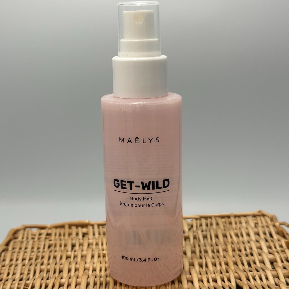 MAELYS GET-WILD Body Mist 3.4 oz / 100 ml  Full Size Fresh Fruity  USA Brand New